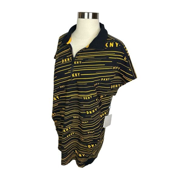 DKNY Sport Meteorite Logo Print Athletic Dress - Size XS - Picture 3 of 6